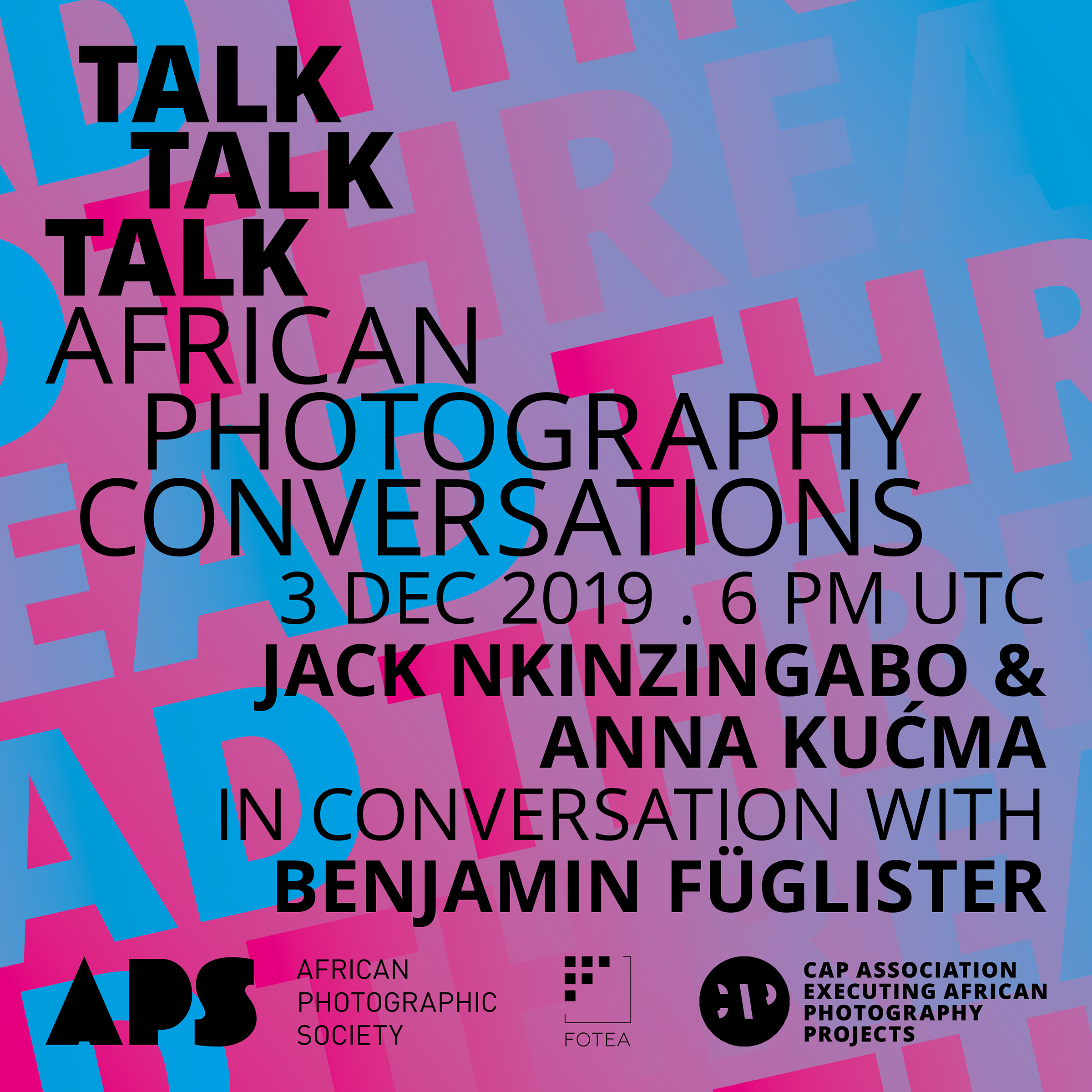 TALK TALK TALK – African Photography Conversations